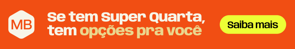Banner In-line Super Quarta edição de agosto