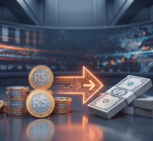img:Imagem representativa de como converter real em dólar